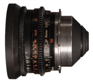 Arri/Zeiss Standard T2.1 16mm lens