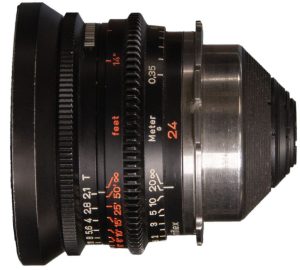Arri/Zeiss Standard T2.1 24mm lens