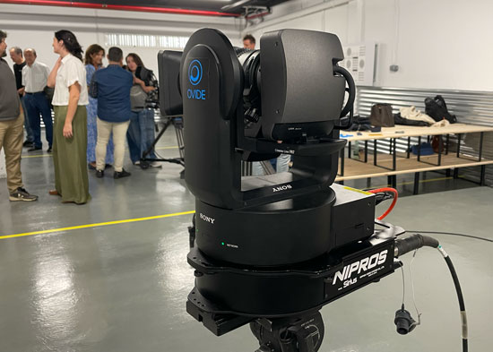 Ovide Live Cinema Demo: Sony FR7 con Nipros Sirius