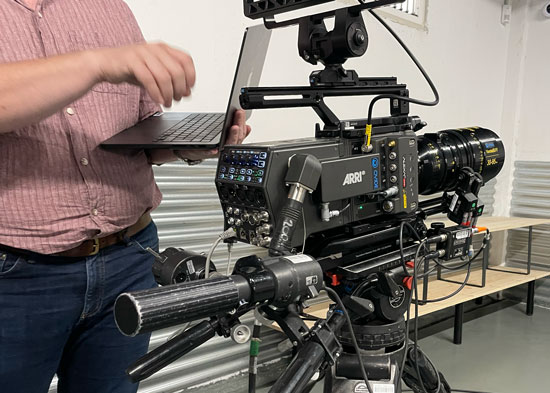 Ovide Live Cinema Demo: Arri Alexa 35 Live