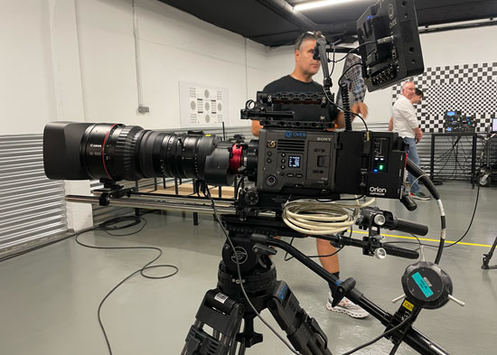 Ovide Live Cinema Demo: Sony Venice with Canon 50-1000mm and Nipros Orion