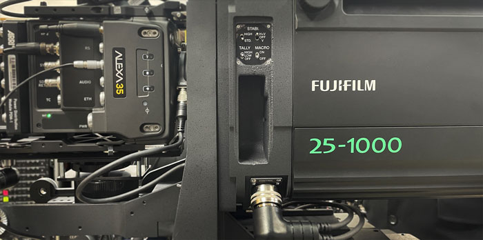 Fujifilm Duvo 25-1000mm con Arri Alexa 35