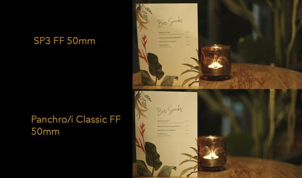Cooke SP3 compared with Cooke Panchro/i Classic FF