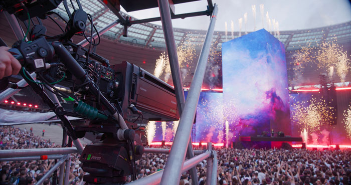 RED Cine-Broadcast with Fujifilm Duvo 25-1000 in concert