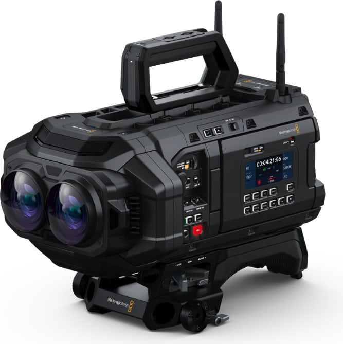 Blackmagic URSA Cine Immersive 100G Image of the Blackmagic URSA Cine Immersive 100G 180º immersive cinematography camera