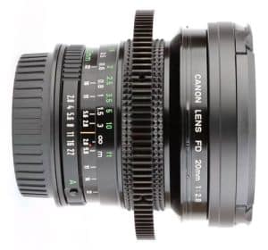 Objetivo Canon FD 20mm