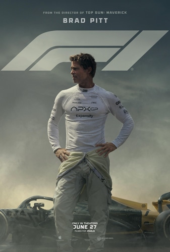 Película F1 con Brad Pitt