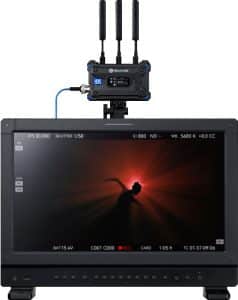 Hollyland Pyro S on a monitor